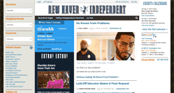 Desktop Screenshot of newhavenindependent.org